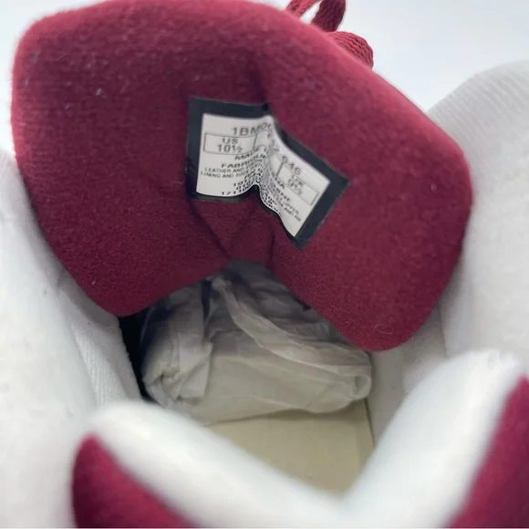 Patrick Ewing Shoes 10.5 Men’s Maroon White Rogue Lace Up High Tops